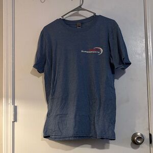 Gildan Supersport Blue Men's Tee